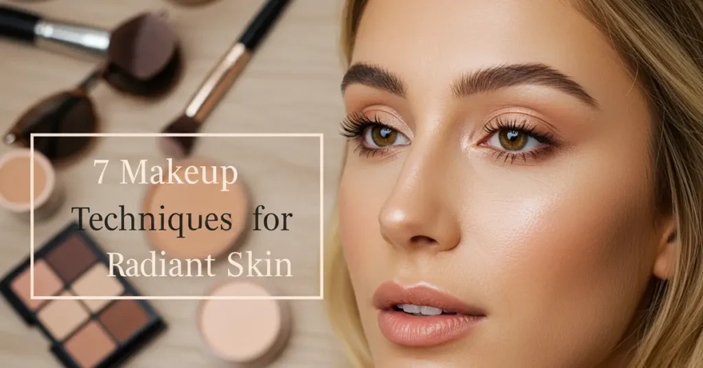 ۷ تکنیک آرایشی برای داشتن پوستی درخشان